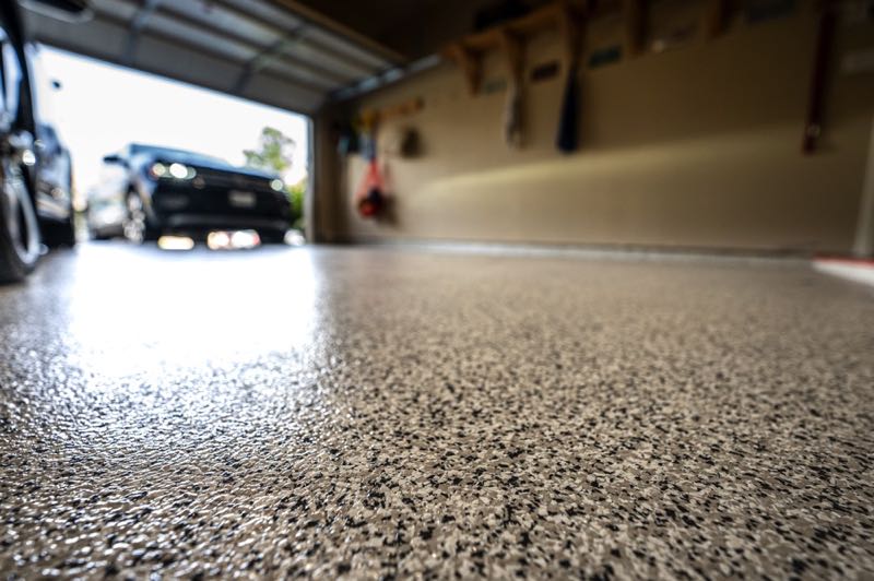 Referenz Garagenbeschichtung - Bodenbeschichtung einer privaten Garage